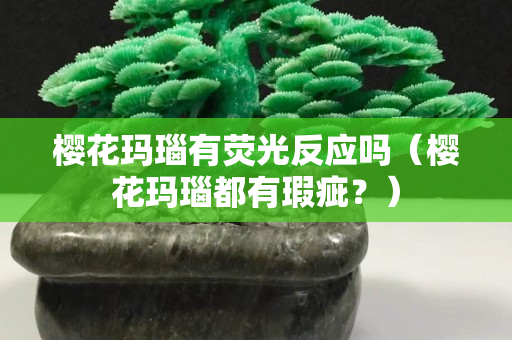 樱花玛瑙有荧光反应吗（樱花玛瑙都有瑕疵？）