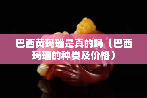 巴西黄玛瑙是真的吗（巴西玛瑙的种类及价格）