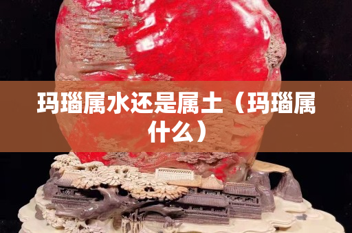 玛瑙属水还是属土（玛瑙属什么）