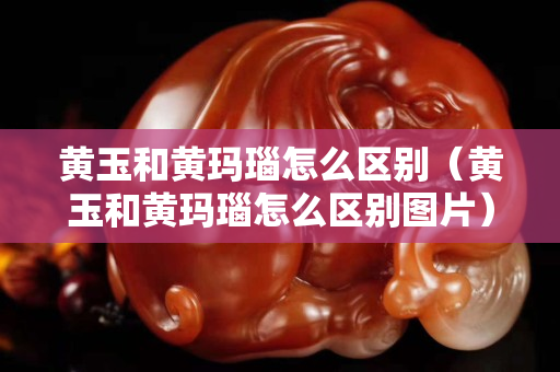 黄玉和黄玛瑙怎么区别（黄玉和黄玛瑙怎么区别图片）