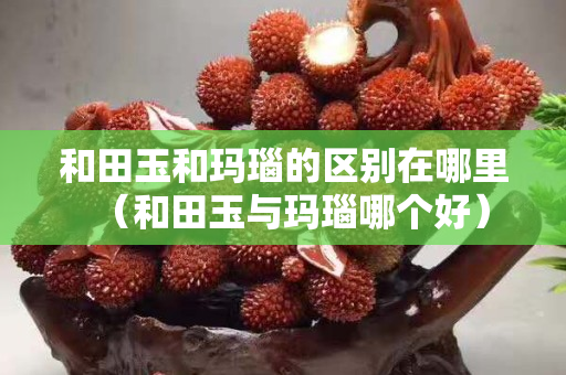 和田玉和玛瑙的区别在哪里（和田玉与玛瑙哪个好）