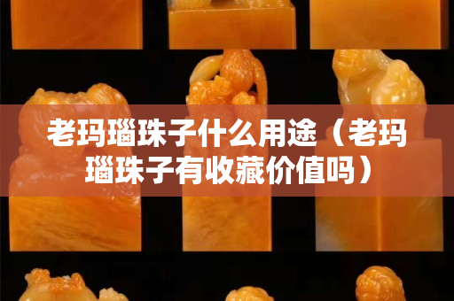 老玛瑙珠子什么用途（老玛瑙珠子有收藏价值吗）