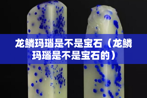 龙鳞玛瑙是不是宝石（龙鳞玛瑙是不是宝石的）