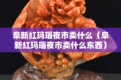 阜新红玛瑙夜市卖什么（阜新红玛瑙夜市卖什么东西）