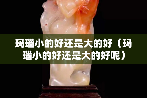 玛瑙小的好还是大的好（玛瑙小的好还是大的好呢）