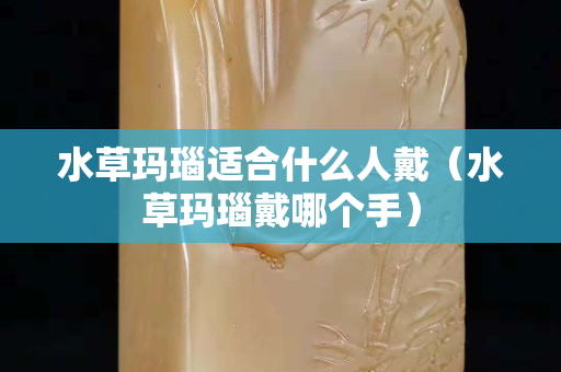水草玛瑙适合什么人戴（水草玛瑙戴哪个手）