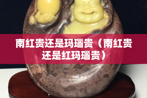 南红贵还是玛瑙贵（南红贵还是红玛瑙贵）