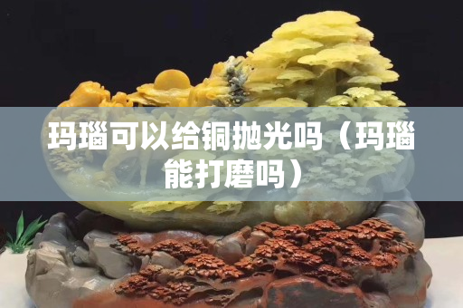 玛瑙可以给铜抛光吗（玛瑙能打磨吗）