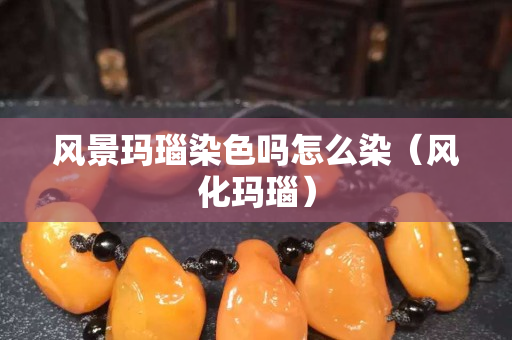 风景玛瑙染色吗怎么染（风化玛瑙）