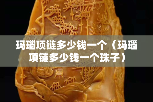 玛瑙项链多少钱一个（玛瑙项链多少钱一个珠子）