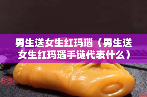 男生送女生红玛瑙（男生送女生红玛瑙手链代表什么）