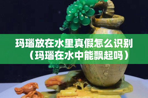 玛瑙放在水里真假怎么识别（玛瑙在水中能飘起吗）