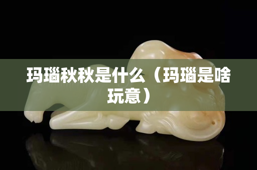 玛瑙秋秋是什么（玛瑙是啥玩意）