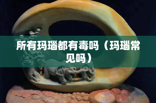 所有玛瑙都有毒吗（玛瑙常见吗）