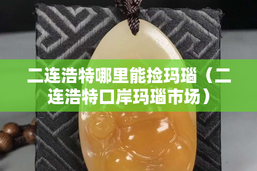 二连浩特哪里能捡玛瑙（二连浩特口岸玛瑙市场）