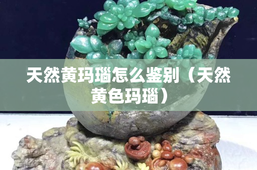 天然黄玛瑙怎么鉴别（天然黄色玛瑙）