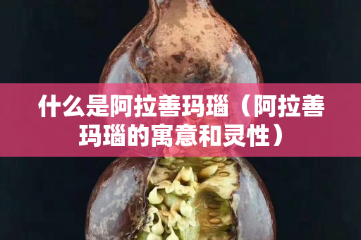 什么是阿拉善玛瑙（阿拉善玛瑙的寓意和灵性）