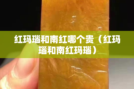 红玛瑙和南红哪个贵（红玛瑙和南红玛瑙）