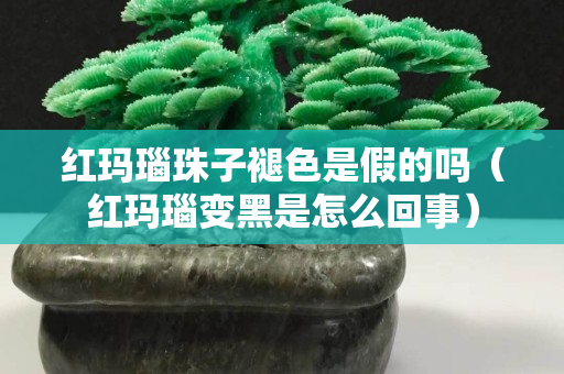 红玛瑙珠子褪色是假的吗（红玛瑙变黑是怎么回事）