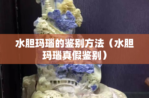 水胆玛瑙的鉴别方法（水胆玛瑙真假鉴别）