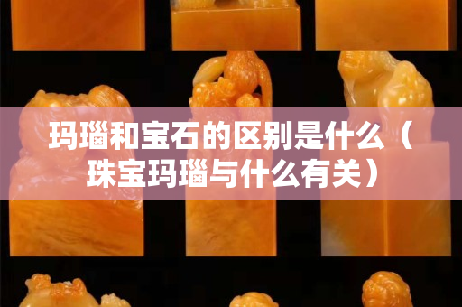 玛瑙和宝石的区别是什么（珠宝玛瑙与什么有关）