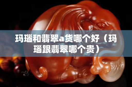 玛瑙和翡翠a货哪个好（玛瑙跟翡翠哪个贵）