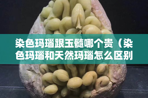 染色玛瑙跟玉髓哪个贵（染色玛瑙和天然玛瑙怎么区别）