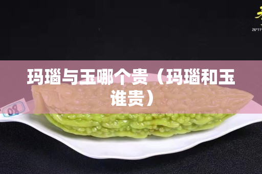 玛瑙与玉哪个贵（玛瑙和玉谁贵）
