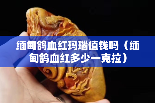 缅甸鸽血红玛瑙值钱吗（缅甸鸽血红多少一克拉）