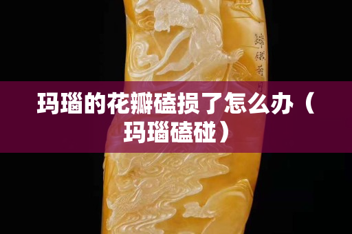 玛瑙的花瓣磕损了怎么办（玛瑙磕碰）
