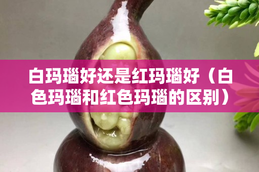 白玛瑙好还是红玛瑙好（白色玛瑙和红色玛瑙的区别）