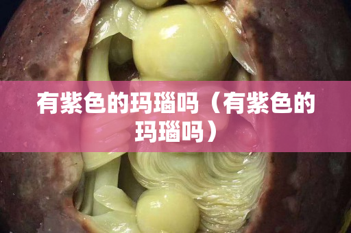 有紫色的玛瑙吗（有紫色的玛瑙吗）