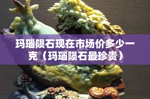 玛瑙陨石现在市场价多少一克（玛瑙陨石最珍贵）