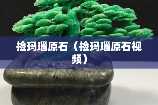 捡玛瑙原石（捡玛瑙原石视频）