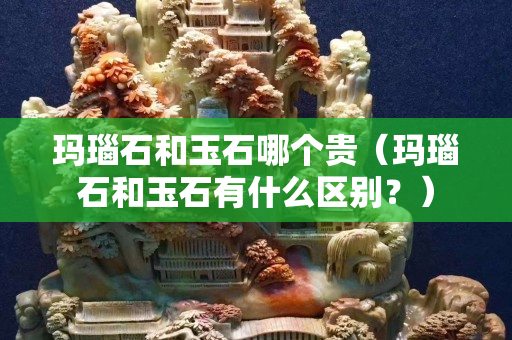 玛瑙石和玉石哪个贵（玛瑙石和玉石有什么区别？）