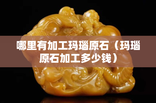 哪里有加工玛瑙原石（玛瑙原石加工多少钱）