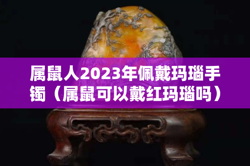 属鼠人2023年佩戴玛瑙手镯（属鼠可以戴红玛瑙吗）