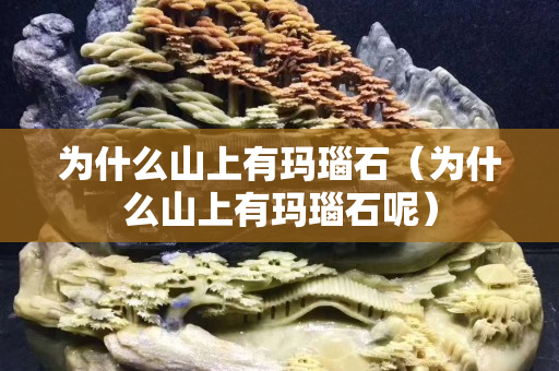 为什么山上有玛瑙石（为什么山上有玛瑙石呢）