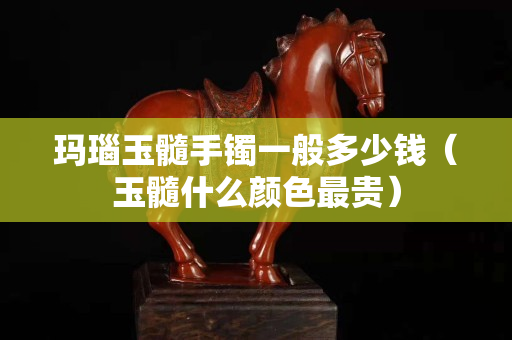 玛瑙玉髓手镯一般多少钱（玉髓什么颜色最贵）