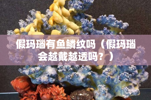 假玛瑙有鱼鳞纹吗（假玛瑙会越戴越透吗？）