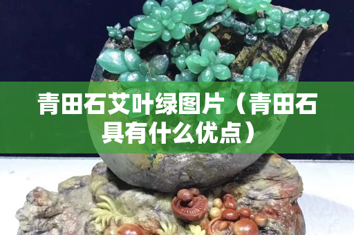 青田石艾叶绿图片（青田石具有什么优点）