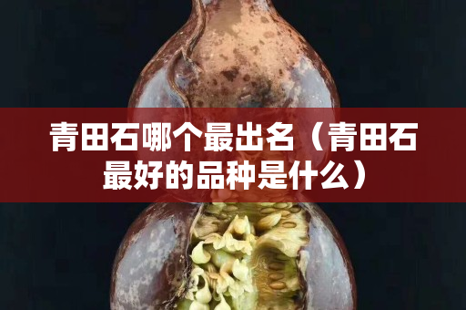 青田石哪个最出名（青田石最好的品种是什么）