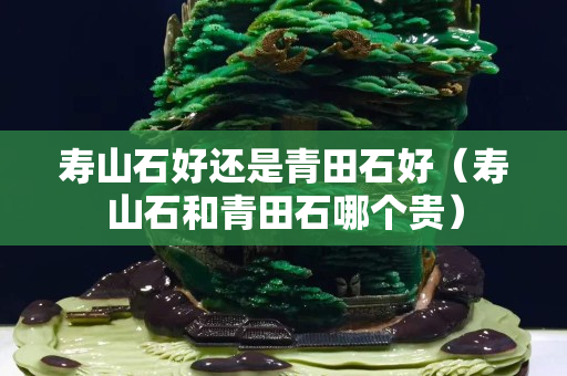 寿山石好还是青田石好（寿山石和青田石哪个贵）