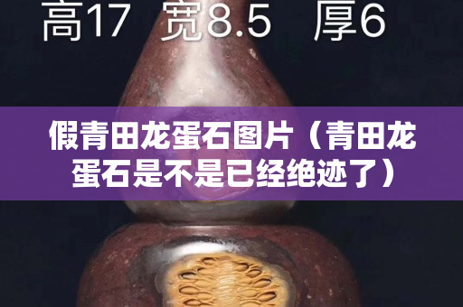 假青田龙蛋石图片（青田龙蛋石是不是已经绝迹了）