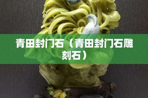 青田封门石（青田封门石雕刻石）