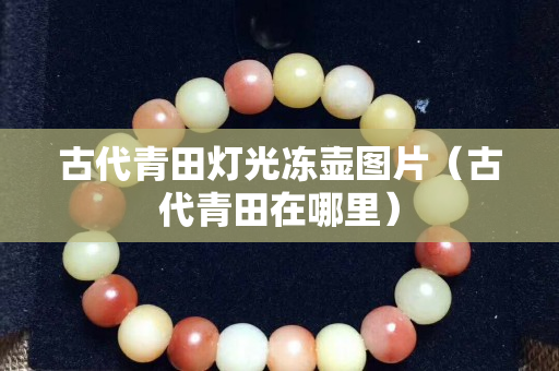 古代青田灯光冻壶图片（古代青田在哪里）