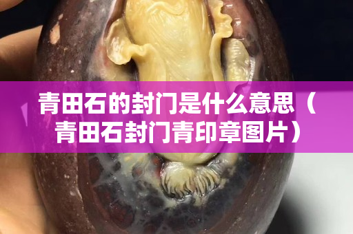 青田石的封门是什么意思（青田石封门青印章图片）