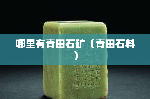 哪里有青田石矿（青田石料）