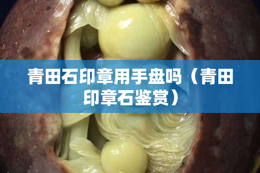 青田石印章用手盘吗（青田印章石鉴赏）