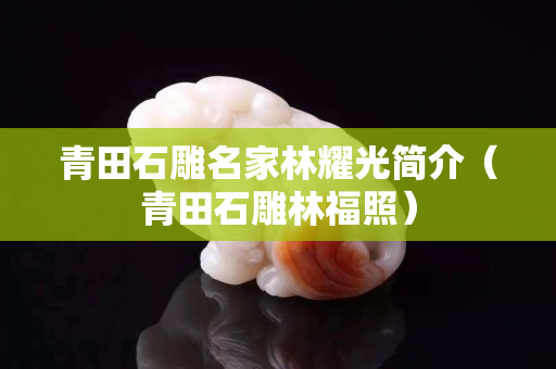 青田石雕名家林耀光简介（青田石雕林福照）